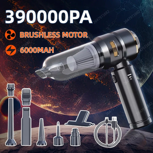 CLEANSIGNAL Car Vacuum | Brushless Beast for Every Mess
